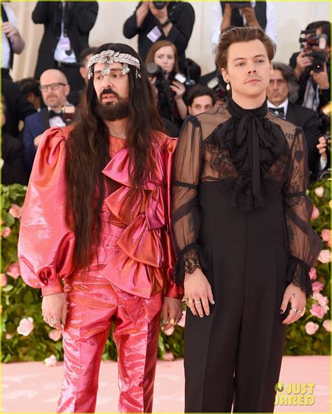 gucci männer model|alessandro michele and harry styles.